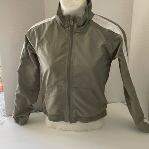 Olive Green Track Jacket